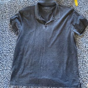 Lucky Brand charcoal grey polo large
